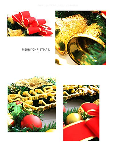 超豪華！ゴージャス&ラグジュアリーなクリスマスフラワーリース♡超特大サイズ Amazon | S&C Live クリスマスリース 特大 大型 80cm ゴージャス